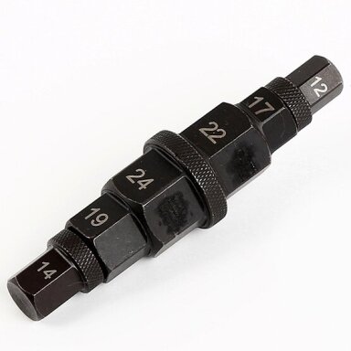 Speciali galvutė motociklo ašiai 12,14,17,19,22,24mm Speciali galvutė motociklo ašiai 12,14,17,19,22,24mm