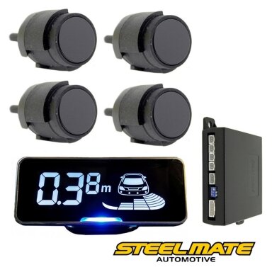 Steel Mate PTS410V4 BTI parkavimo sistema galui Steel Mate PTS410V4 BTI parkavimo sistema galui