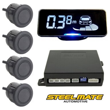 Steel Mate PTS410V4-F parkavimo sistema priekiui Steel Mate PTS410V4-F parkavimo sistema priekiui