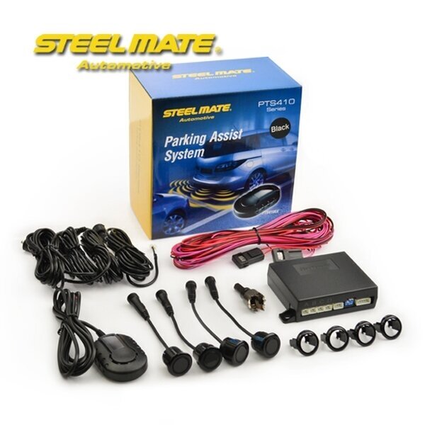 Steel Mate PTS410EX BTI, juoda matinė, galo parkavimo sistema Steel Mate PTS410EX BTI, juoda matinė, galo parkavimo sistema