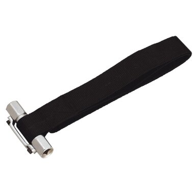Tepalo filtro raktas su dirželiu 3/8" & 1/2" Tepalo filtro raktas su dirželiu 3/8" & 1/2"