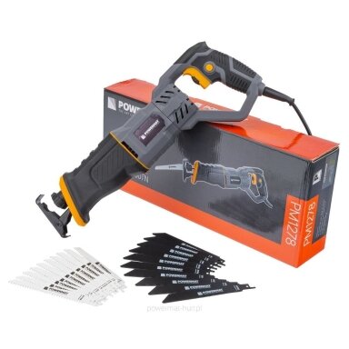 Tiesinis pjūklas 1800W Powermat, PM1278 Tiesinis pjūklas 1800W Powermat, PM1278