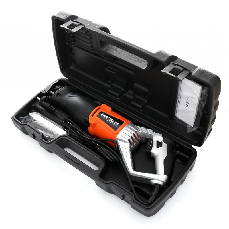 Tiesinio pjovimo pjūklas 2100W + dežė, KD1791 1 Tiesinio pjovimo pjūklas 2100W + dežė, KD1791 1