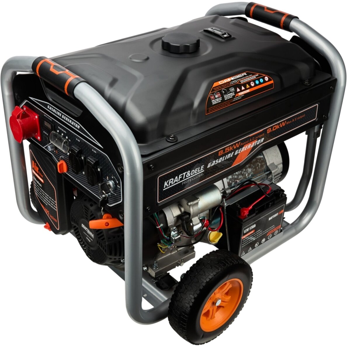 Trifazis elektros generatorius 9kW Kraft&Dele, KD3122 3
