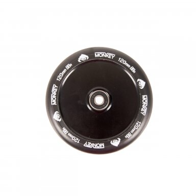Triukinio paspirtuko ratukas Monkey Hollowcore black 120mm Triukinio paspirtuko ratukas Monkey Hollowcore black 120mm