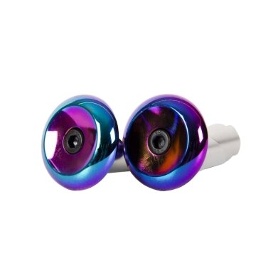 Triukinio paspirtuko vairo kaiščiai Monkey Bar Ends Neochrome Triukinio paspirtuko vairo kaiščiai Monkey Bar Ends Neochrome