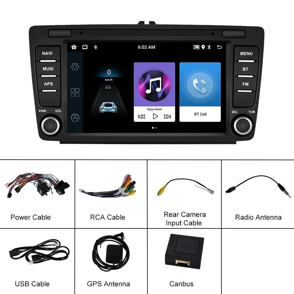 Universali Škoda android multimedija 3 Universali Škoda android multimedija 3