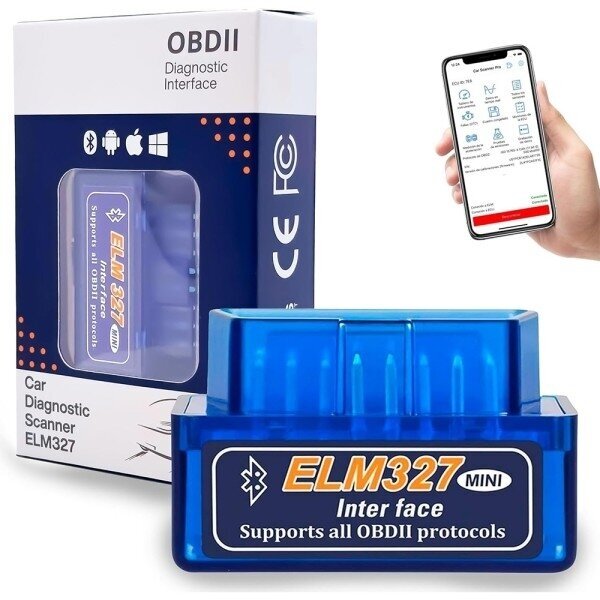 Universalus Automobilio Diagnostikos Prietaisas ELM327 OBD2 Bluetooth Universalus Automobilio Diagnostikos Prietaisas ELM327 OBD2 Bluetooth