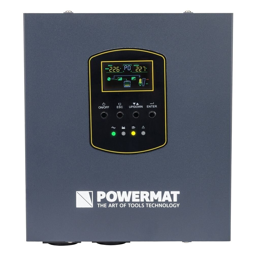 UPS LCD 1500VA 1200W avarinis maitinimo šaltinis centrinio šildymo krosnies PM-UPS-1500MW 1 UPS LCD 1500VA 1200W avarinis maitinimo šaltinis centrinio šildymo krosnies PM-UPS-1500MW 1