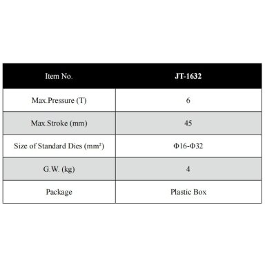 Vamzdžių presavimo įrankis 16-32mm
