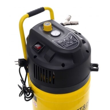 Vertikalus betepalinis oro kompresorius 10Bar 30L Kraftdele, KD1417 Vertikalus betepalinis oro kompresorius 10Bar 30L Kraftdele, KD1417