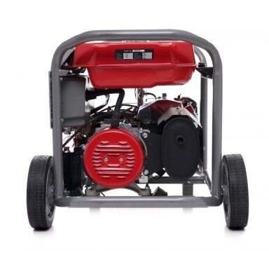 Benzininis vienfazis elektros generatorius 6400W Kraft&Dele, KD634