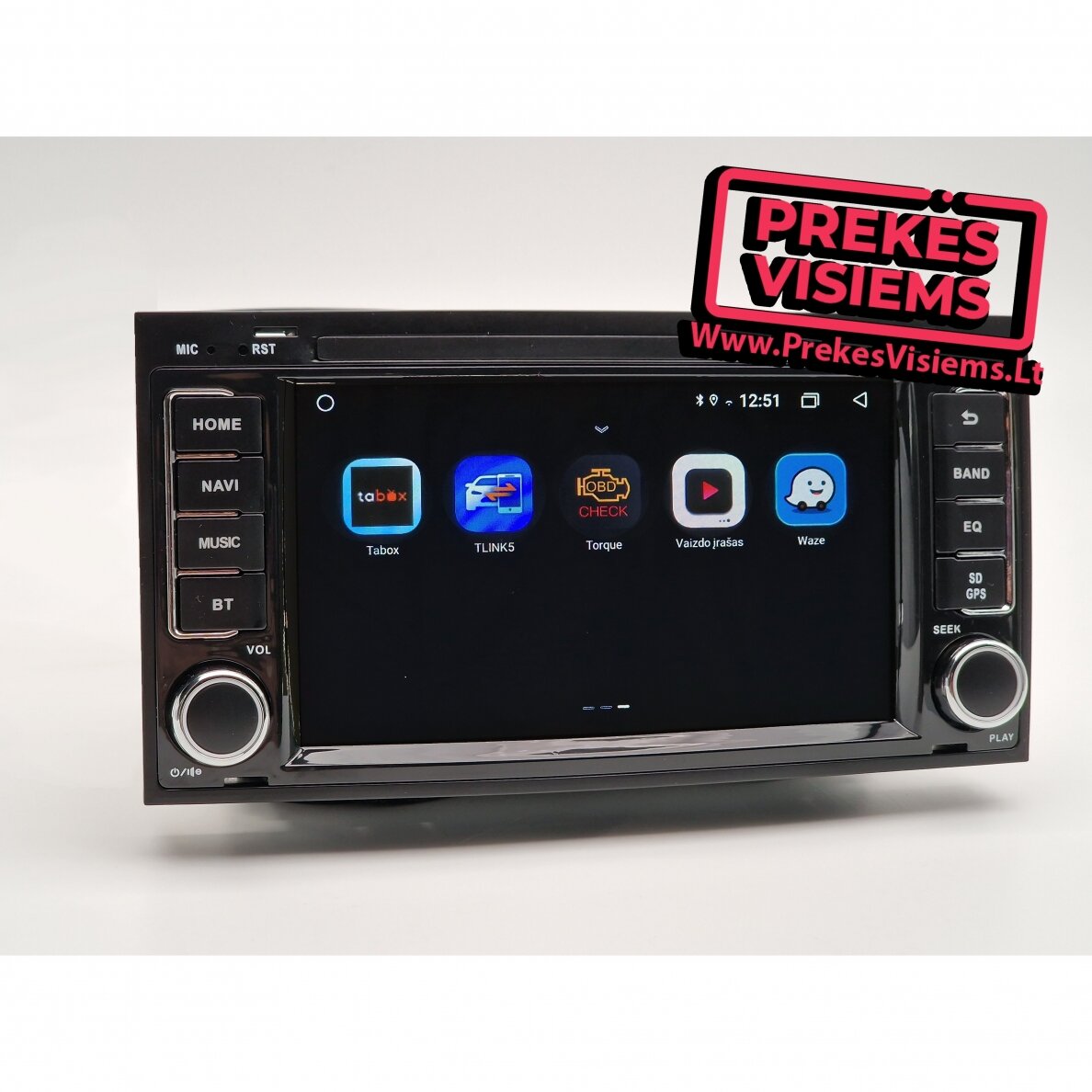 Vw Android Multimedia Volkswagen T5, Touareg Multimedia Android 12 | PrekėsVisiems.lt ...