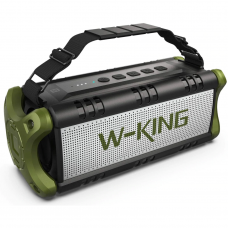 W-King D8 nešiojama Bluetooth kolonėlė 50W - 8000mAh  (žalia)