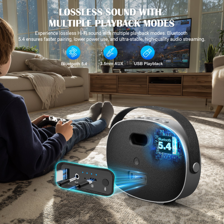 W-King T8 II Nešiojama Bluetooth kolonėlė 2