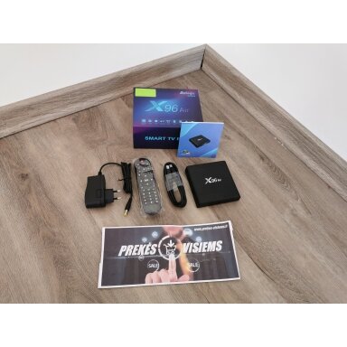 Android televizoriaus priedėlis X96 Air Smart TV Box 4GB Android televizoriaus priedėlis X96 Air Smart TV Box 4GB