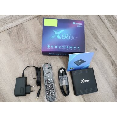 Android televizoriaus priedėlis X96 Air Smart TV Box 4GB Android televizoriaus priedėlis X96 Air Smart TV Box 4GB