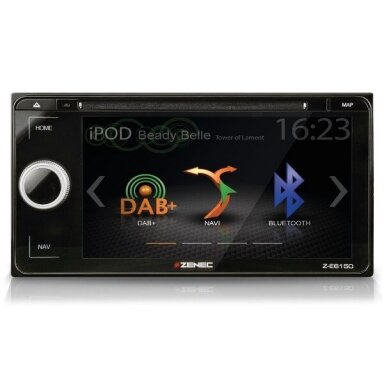 ZENEC, Z-E6150 multimedijos sistema su GPS navigacija
