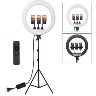 Žiedinė LED lempa YQ-460B Žiedinė LED lempa YQ-460B